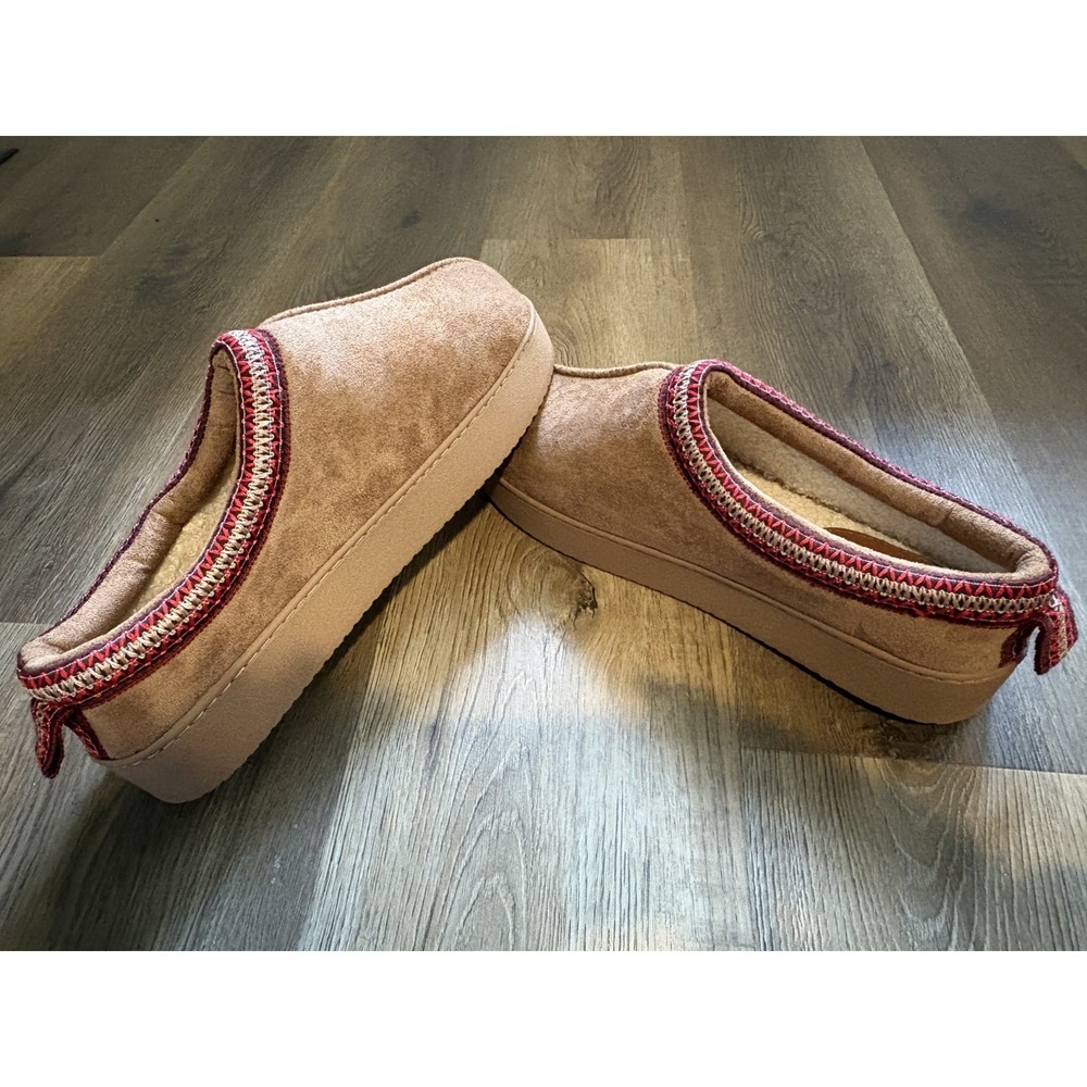 Journee Collection‎ Connway Womens Clog Slippers, Tan Size XL (11/12)